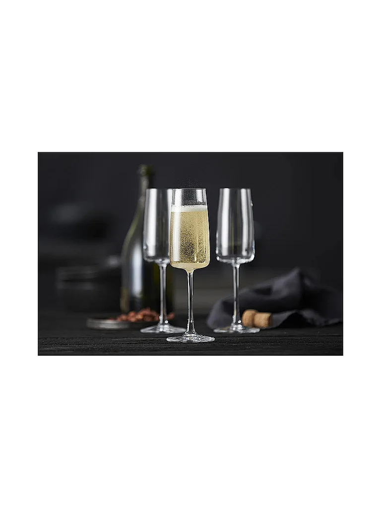 LYNGBY GLAS Sektglas Set 4tlg. ZERO 30cl